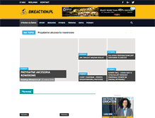 Tablet Screenshot of bikeaction.pl