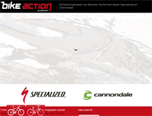 Tablet Screenshot of bikeaction.nl